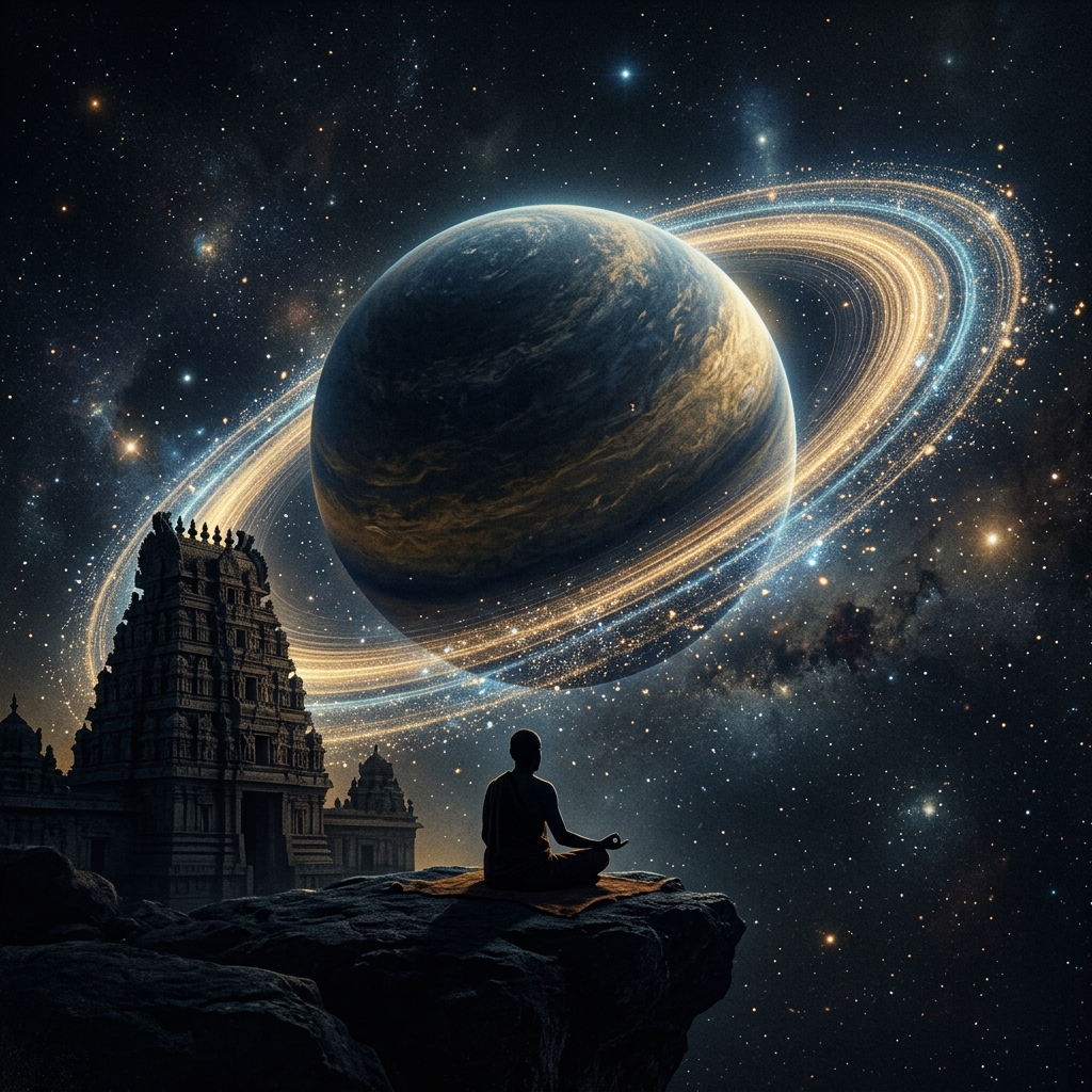Saturn transit visualization