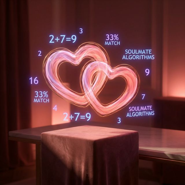 Love Calculator 3D heart concept